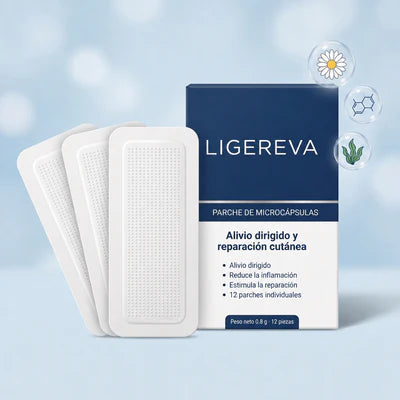 Parches de microcapsulas Botanicas Ligereva