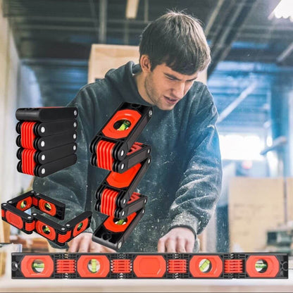 NivelFlex ® 2 en 1 Nivel de Mano Plegable