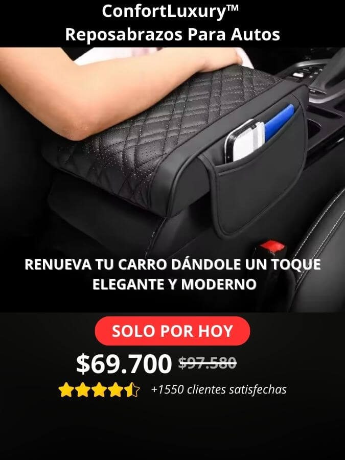 ConfortLuxury™ Reposabrazos Para Autos