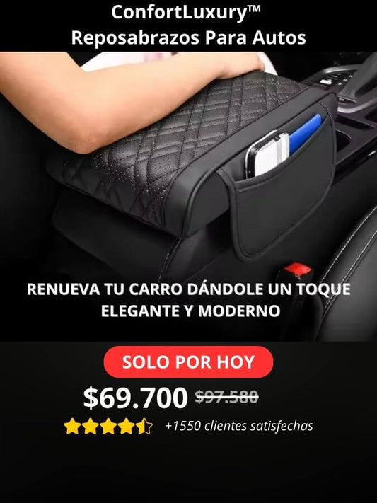 ConfortLuxury™ Reposabrazos Para Autos