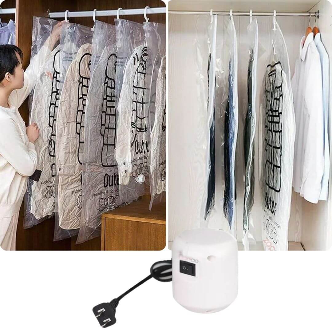 Equipo de succión + Bolsa Al Vacío (LLEVA 1 GRATIS)