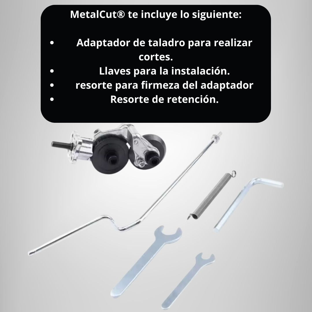 Adaptador de talador MetalCut® corta laminas