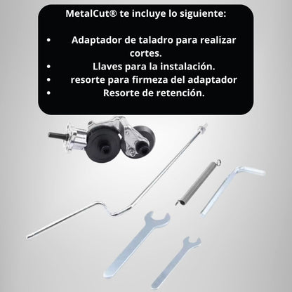 Adaptador de talador MetalCut® corta laminas
