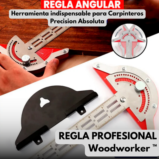Regla de medicion angular Woodworker